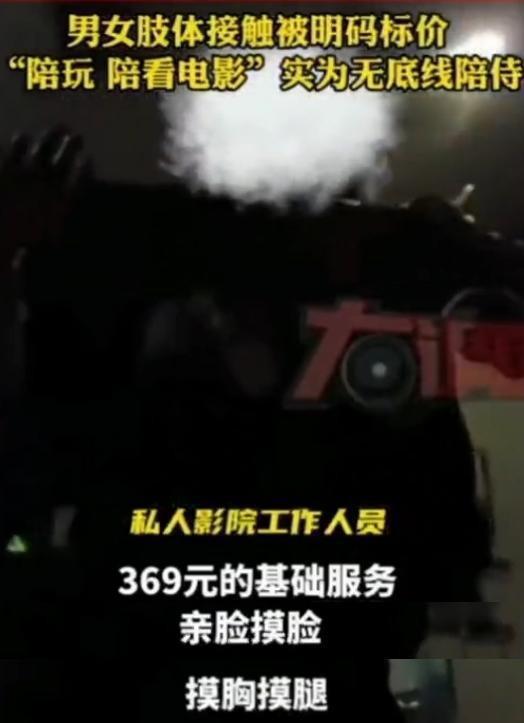 一波未平,又一無底線 陪侍 曝光 這次換私人影院了